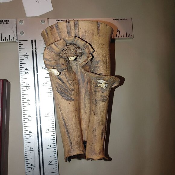 Rumsey Vase Pottery Birds Tree Trunk Art Nature 8 inches by 4 inches - Picture 9 of 16